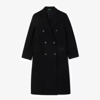 Long Pure Wool Coat
