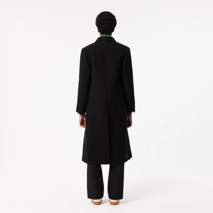Long Pure Wool Coat