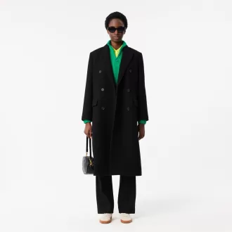 Long Pure Wool Coat