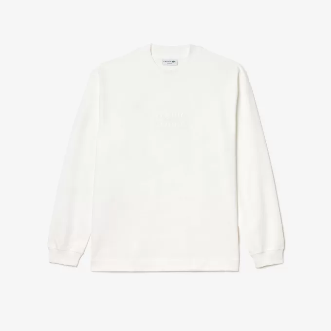 Long Sleeve Loose Fit Cotton T-shirt