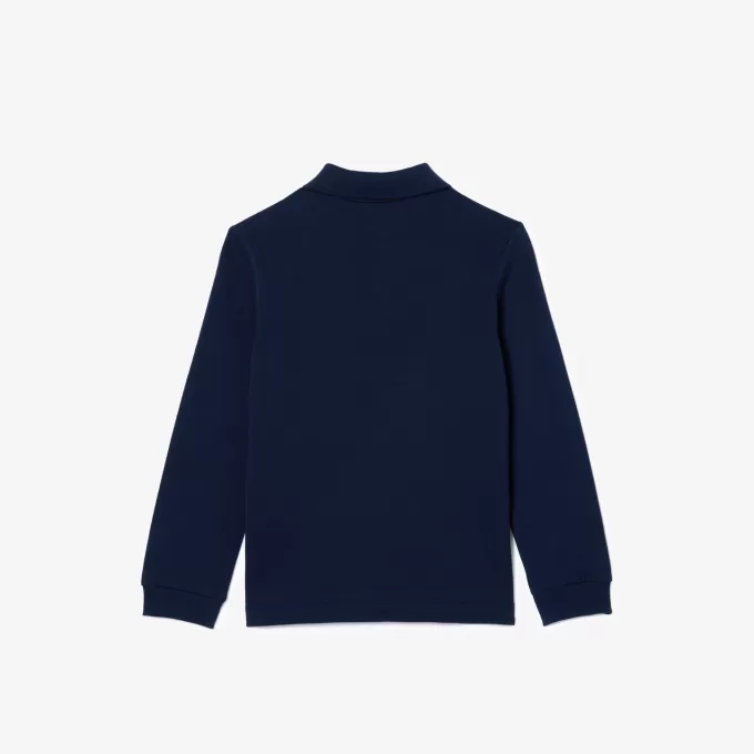 Long Sleeve Piqué Polo Shirt