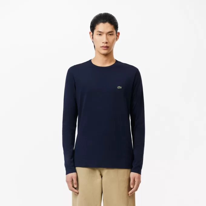 Long Sleeved Cotton Pima T-shirt