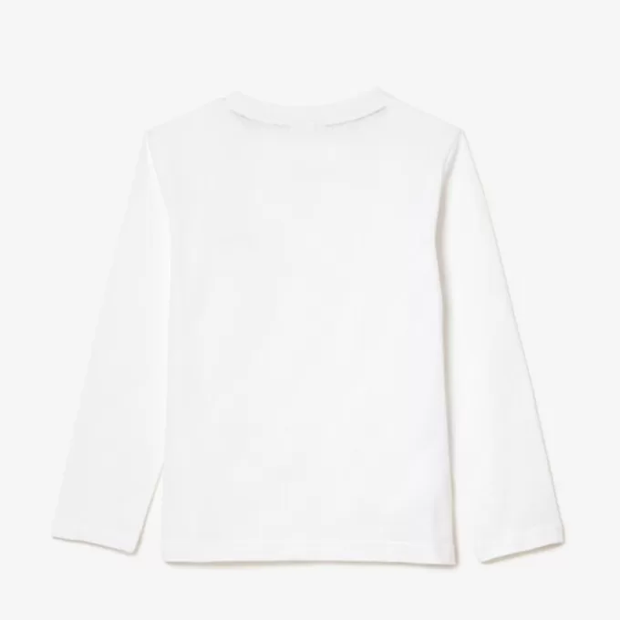 Long Sleeved Cotton T-shirt