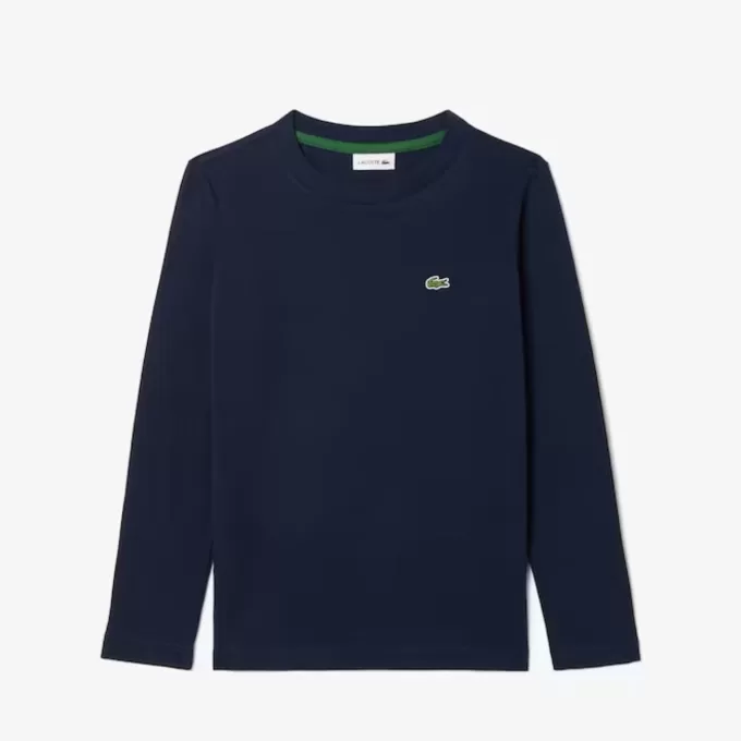 Long Sleeved Cotton T-shirt