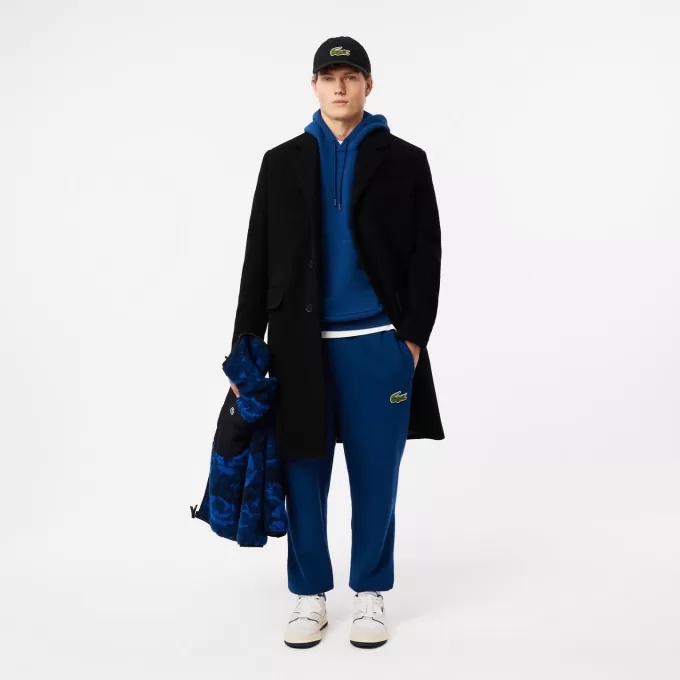 Loose Fit Badge Accent Hoodie