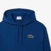 Loose Fit Badge Accent Hoodie