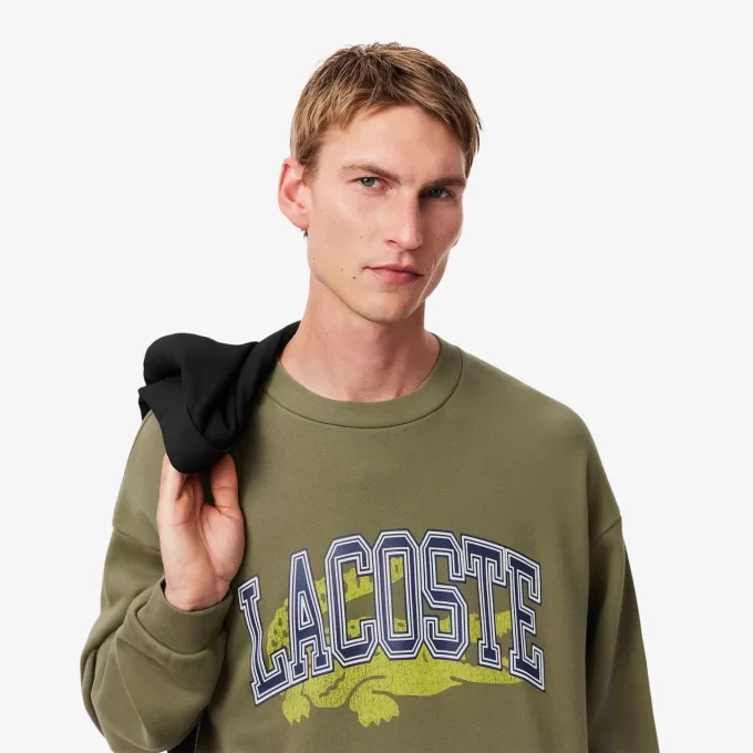 Loose Fit Fleece Sweatshirt
