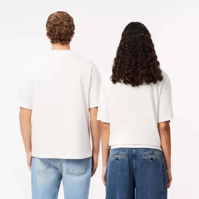 Loose Fit Heavy Cotton Badge T-shirt