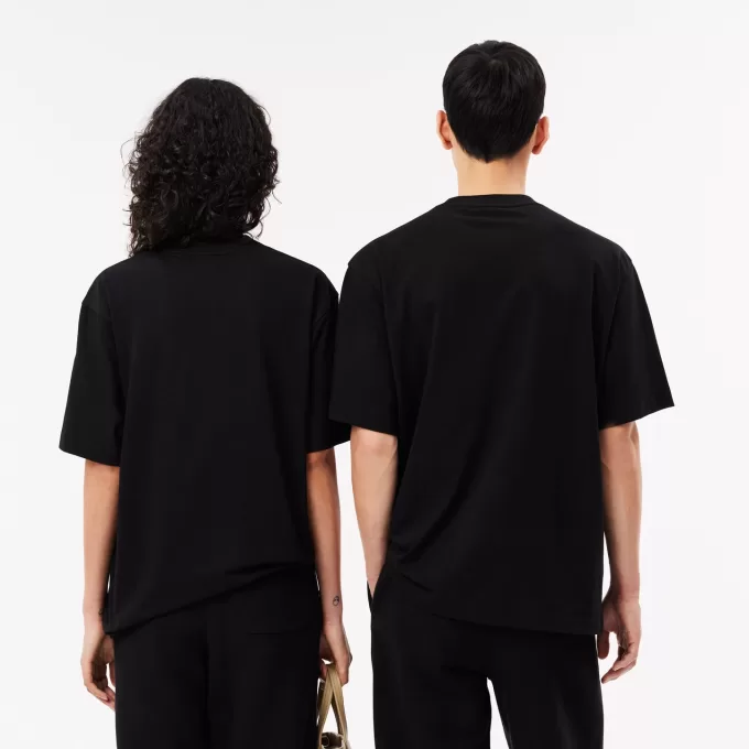 Loose Fit Heavy Cotton Badge T-shirt