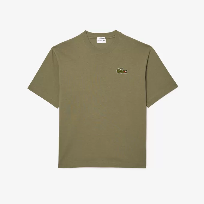 Loose Fit Heavy Cotton Badge T-shirt