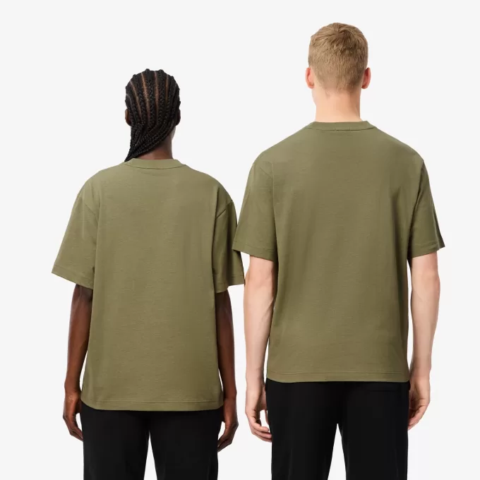 Loose Fit Heavy Cotton Badge T-shirt