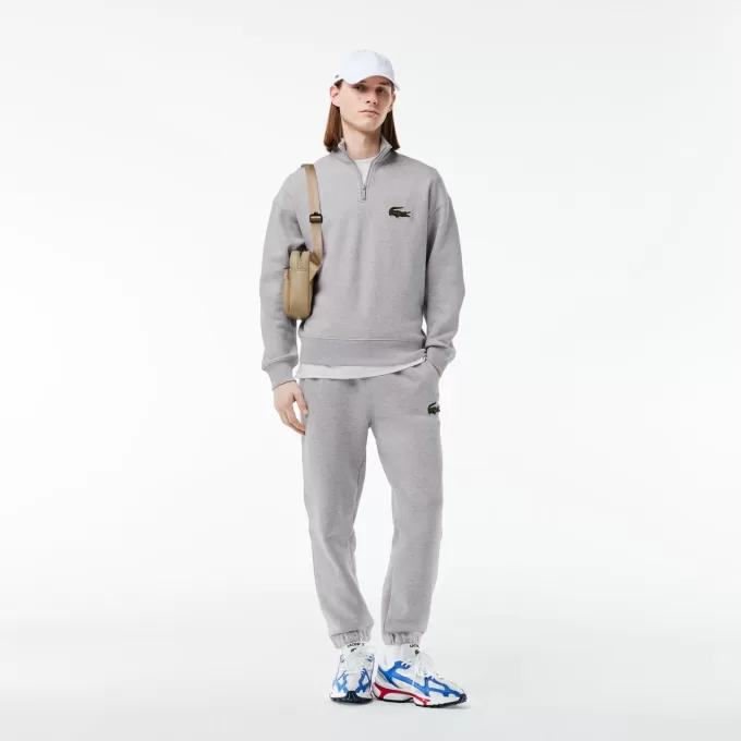 Loose Fit High Neck Fleece Sweatshirt Loose Fit High Neck Fleece Sweatshirt