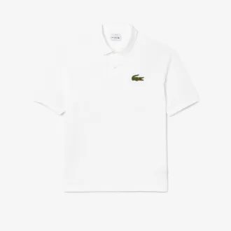 Loose Fit L.12.12 Piqué Badge Polo Shirt Loose Fit L.12.12 Piqué Badge Polo Shirt