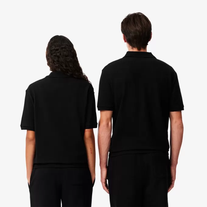 Loose Fit L.12.12 Piqué Badge Polo Shirt