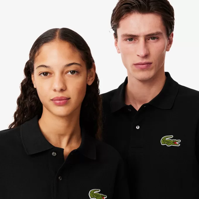 Loose Fit L.12.12 Piqué Badge Polo Shirt