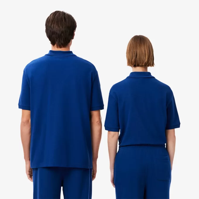 Loose Fit L.12.12 Piqué Badge Polo Shirt