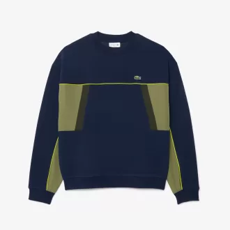 Loose Fit Piqué Sweatshirt