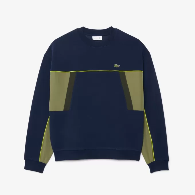 Loose Fit Piqué Sweatshirt