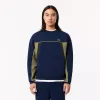 Loose Fit Piqué Sweatshirt