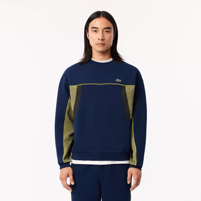 Loose Fit Piqué Sweatshirt