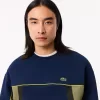 Loose Fit Piqué Sweatshirt