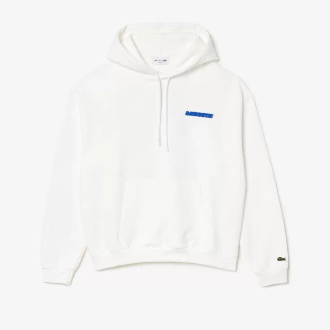 Loose Fit Print Hoodie