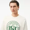 Loose Fit Printed Fleece Sweatshirt
