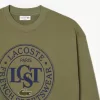 Loose Fit Printed Fleece Sweatshirt