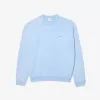 Loose Fit Washed Effect Fleece Sweatshirt