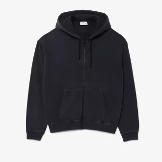 Loose Fit Washed Effect Hoodie