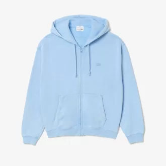 Loose Fit Washed Effect Hoodie