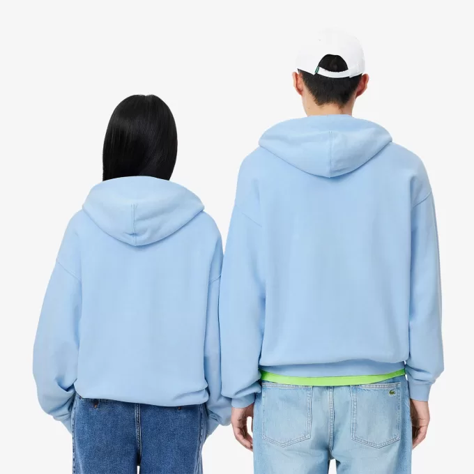 Loose Fit Washed Effect Hoodie