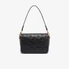 Maheki Embossed Leather Shoulder Bag