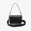 Maheki Embossed Leather Shoulder Bag