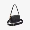 Maheki Embossed Leather Shoulder Bag