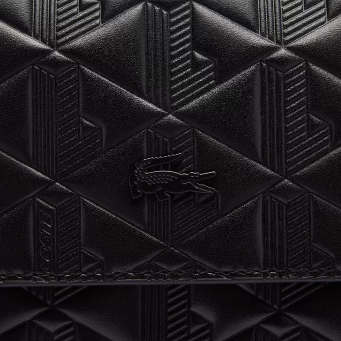 Maheki Embossed Leather Shoulder Bag