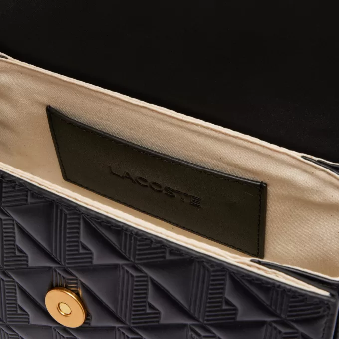 Maheki Embossed Leather Shoulder Bag