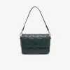Maheki Embossed Leather Shoulder Bag