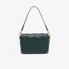 Maheki Embossed Leather Shoulder Bag