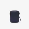 Men’s LCST Coated Canvas Small Flat Crossbody Bag