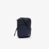 Men’s LCST Coated Canvas Small Flat Crossbody Bag