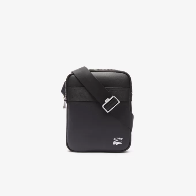 Men’s Lacoste Contrast Branded Crossover Bag Men’s Lacoste Contrast Branded Crossover Bag