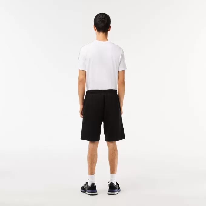 Men’s Lacoste Cotton Flannel Jogger Shorts Men’s Lacoste Cotton Flannel Jogger Shorts