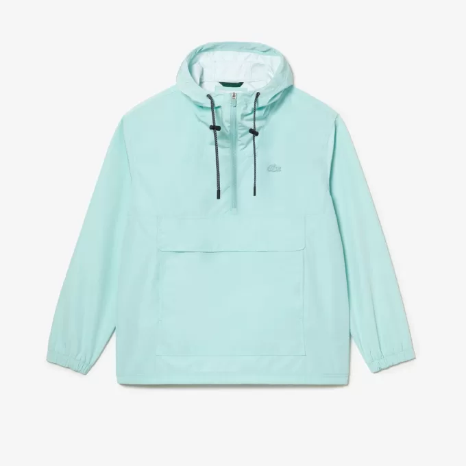 Men’s Lacoste Cropped Pull On Hooded Jacket Men’s Lacoste Cropped Pull On Hooded Jacket