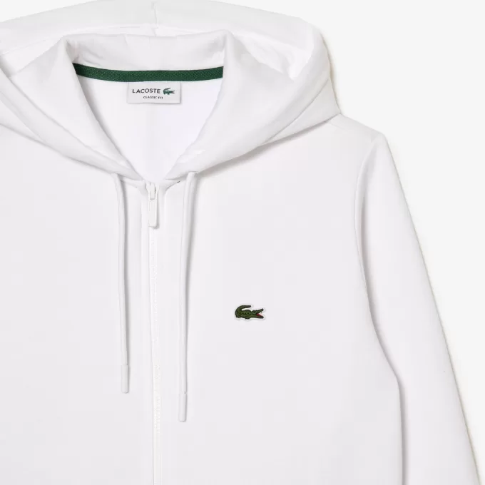 Men’s Lacoste Kangaroo Pocket Fleece Zipped Hoodie