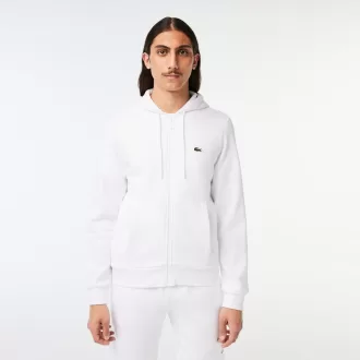 Men’s Lacoste Kangaroo Pocket Fleece Zipped Hoodie