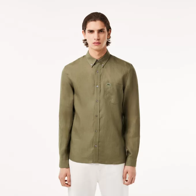 Men’s Lacoste Linen Shirt
