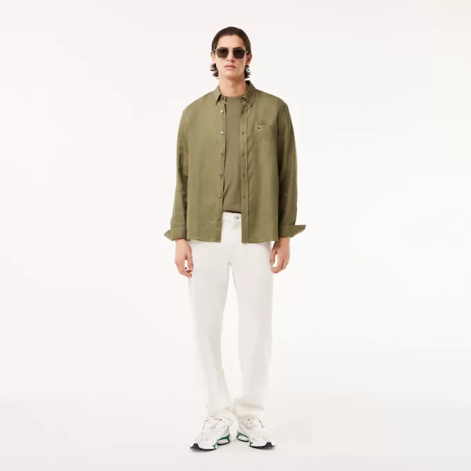 Men’s Lacoste Linen Shirt