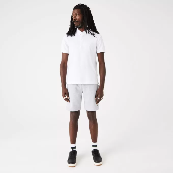 Men’s Lacoste Organic Brushed Cotton Fleece Jogger Shorts