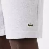 Men’s Lacoste Organic Brushed Cotton Fleece Jogger Shorts